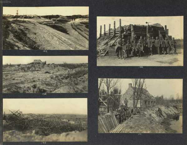 Bild 147-151: 147. Westende-Stellung; 14...