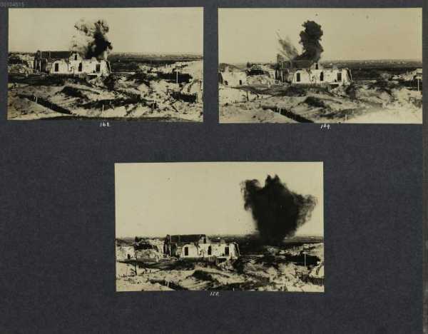 Bild 168-170: 168. 169. 170. Steilfeuere...