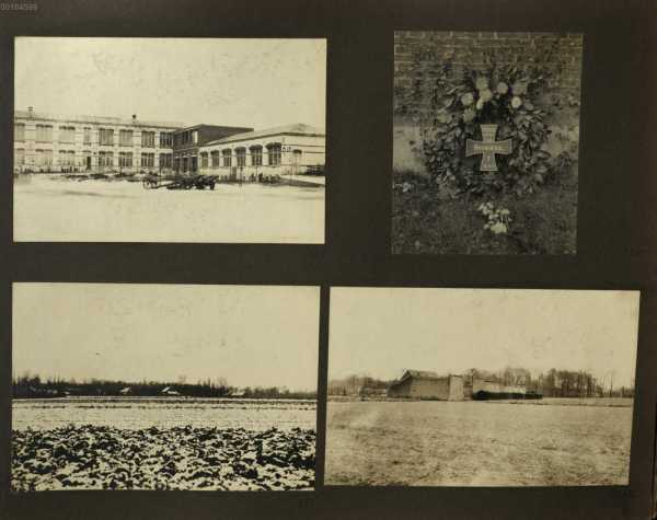 Bild 129-132: 129. Schule Vilvorde; 130....