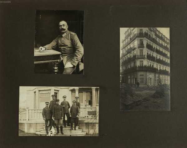 Bild 169-171a: 169. Major Bruns, Lt. Saf...