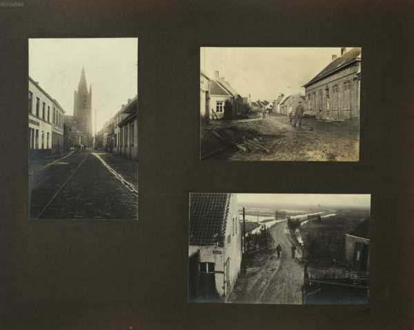 Bild 144-146: 144. Leffinghe. Hauptstraße ... from