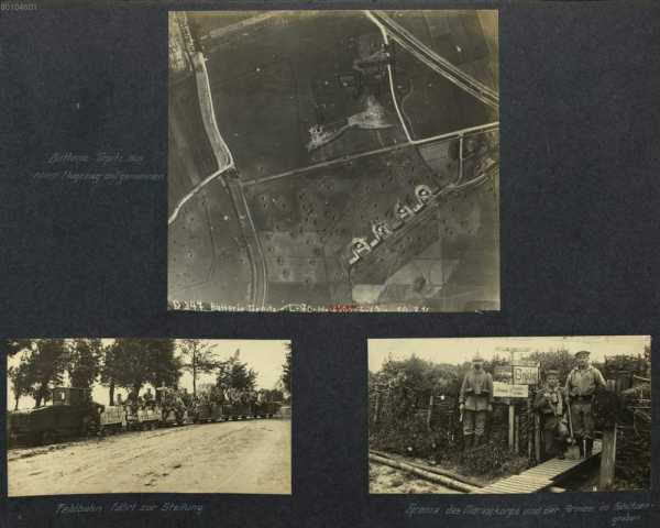 Bild 72-74: Batterie Tirpitz aus einem F...