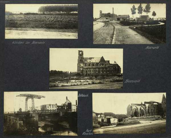 Bild 100-104: Wäldchen bei Blaesveld; B...