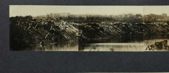 Bild 109-110: Panorama des nördl. und s...