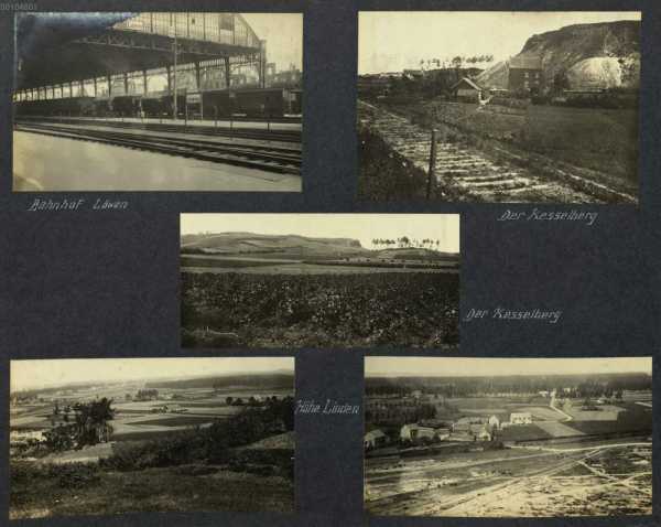 Bild 89-93: Bahnhof Löwen; Der ... de