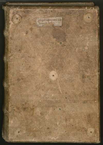 Einband Vorderdeckel
 dans