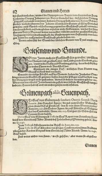 Griesenaw und Gmundt   ... din