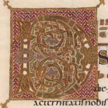 Initiale D, Messe zu Ostern
