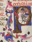 Initiale P mit Miniatur
 from
