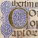 Initiale mit Miniatur
