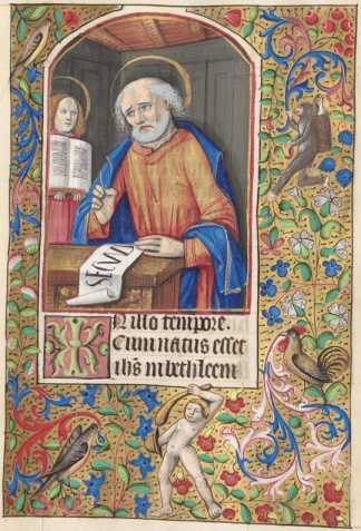 Evangelium nach Mathäus mit Miniatur: ... aus