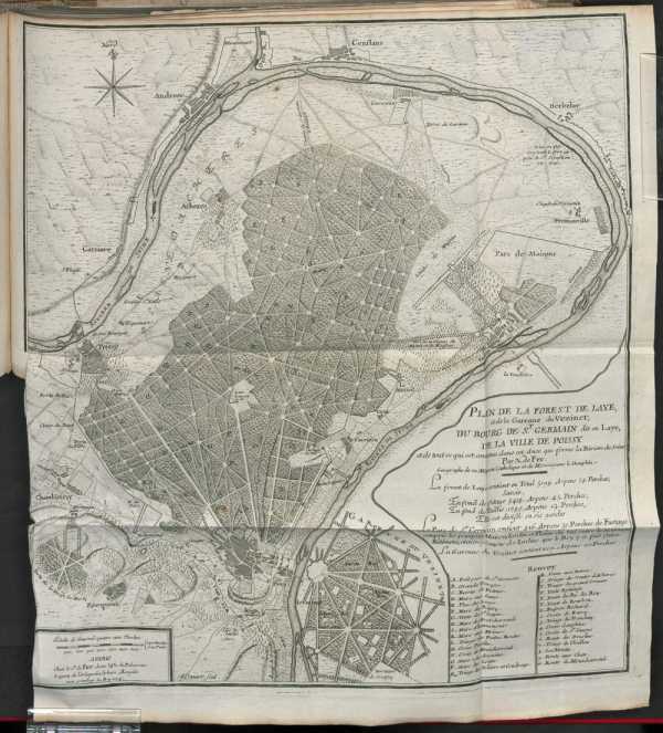 Plan de la forest de Laye da