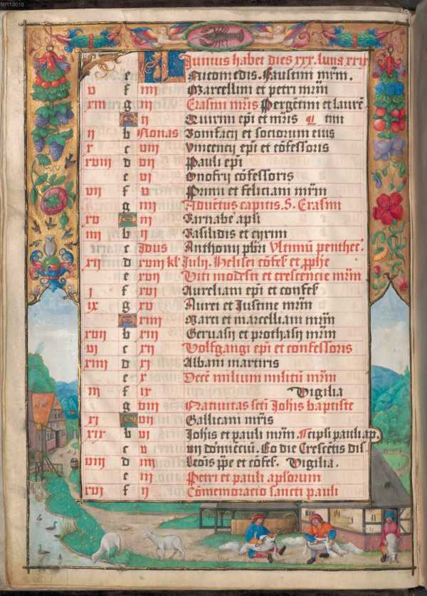 Iunius: Krebs; Schafschur
 from