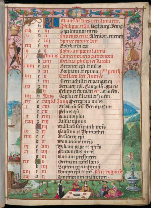 Maius: Zwillinge; Maibelustigungen der vornehmen ... from