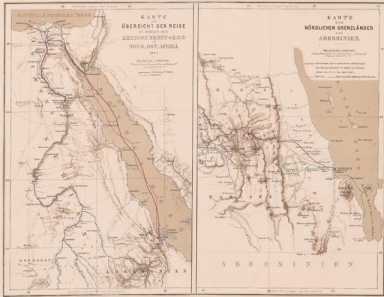 Karten: Übersicht der Reise & ... din
