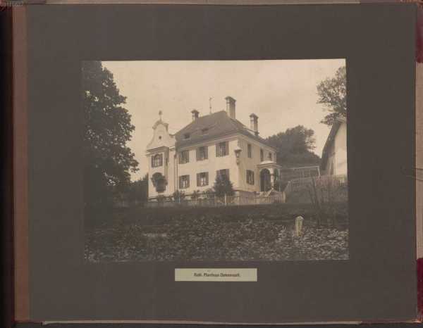 Kath. Pfarrhaus Dietramszell
 from