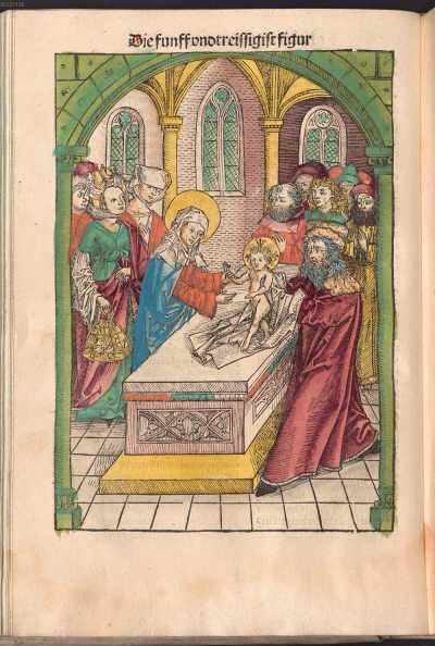 Ganzseitige Miniatur uit