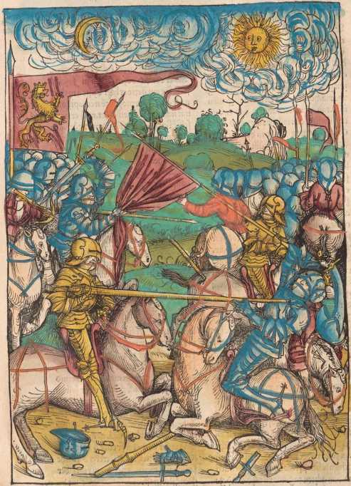 Ganzseitige Miniatur da