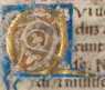 Kleine goldene Renaissance-Initiale Q (#...
