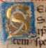Kleine goldene Renaissance-Initiale S (#...