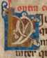 Kleine goldene Renaissance-Initiale L (4...