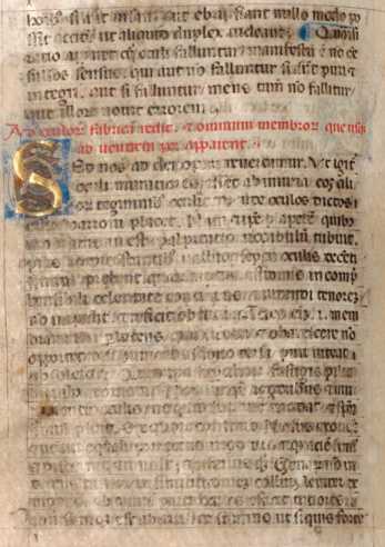 Kleine goldene Renaissance-Initiale S (#...