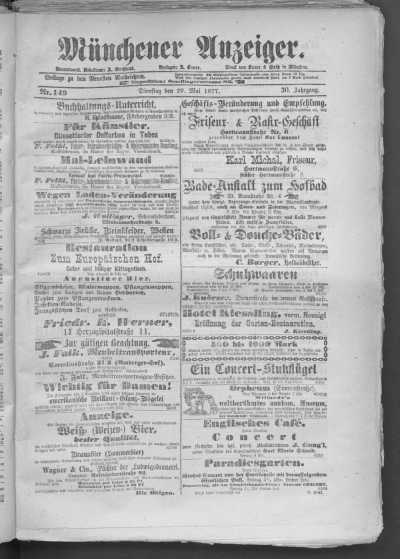 Münchener Anzeiger 29.05.1877 da