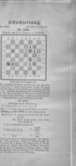 Schach-Zeitung 06.08.1905 aus