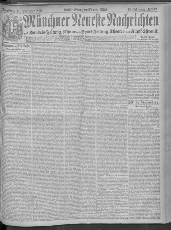 Morgen-Blatt 10.12.1895 aus