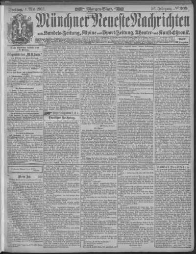 Morgen-Blatt 01.05.1903 aus