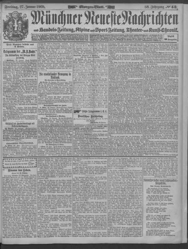 Morgen-Blatt 27.01.1905 de