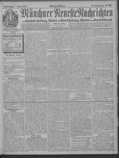 Morgen-Blatt 01.03.1910 din