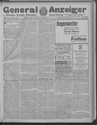 General-Anzeiger 03.05.1910 de