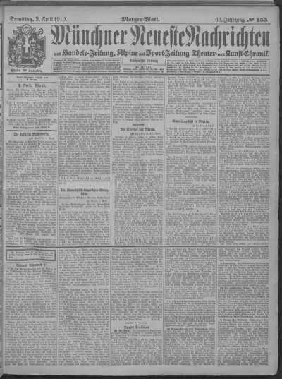 Morgen-Blatt 02.04.1910 din