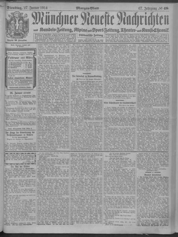 Morgen-Blatt 27.01.1914 de