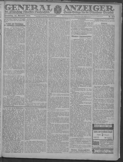 General-Anzeiger 14.11.1918 da