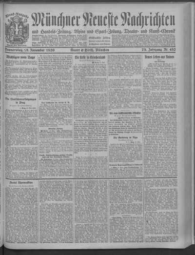 Abend-Ausgabe 18.11.1920 de