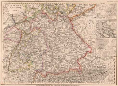 Bayern, Würtemberg, beyde Hohenzollern ...