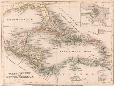 West Indien und Mittel America

