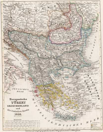 Europaeische Türkey, Griechenland und d...