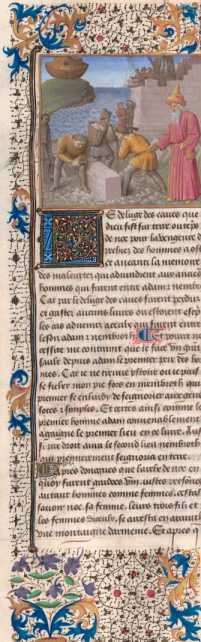 kleine Miniatur: Nimrod, der erste ... aus