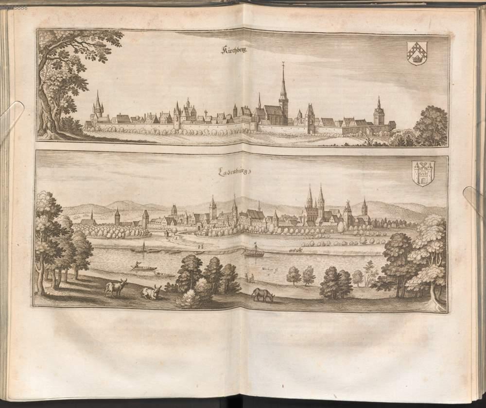 Tafel 24 Kirchberg Ladenburg Aus Zeiller Martin Merian Matthaeus Der Altere Topographia Palatinatus Rheni Et Vicinarum Regionum Das Ist Beschreibung Und Eigentliche Abbildung Der Vornemsten Statte Platze Der Untern Pfaltz Am Rhein Und