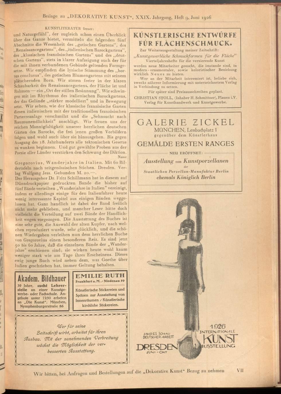 Dekorative Kunst 1926 Digitalisiertes Buch Aus Dem Urheberrechtsfreien Bestand Der Bayerischen Staatsbibliothek Munchen Deutschland 2007 2021 Bildahnlichkeitssuche